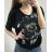 Damen Langarm Tunika (uni L / XL) TURKISH FASHION TM920002