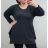 Damen Tunika Langarm (uni L / XL) TURKISH FASHION TM920004