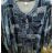 Tunika Bluse 3/4 Ärmel übergroß (l-4xl) POLISH FASHION PM520021
