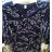 Tunika Bluse 3/4 Ärmel übergroß (l-4xl) POLISH FASHION PM520022
