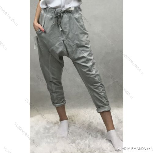 Jogginghose schwache Frauen niedrig sed (uni s / m) ITALIENISCHE MODE IM220001-1
