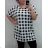 Tunika Kurzarm Damen (Uni L / XXL) TURKISH FASHION TM920013
