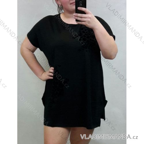 T-Shirt Kurzarm Damen (UNI L / XXL) MODA ITALIEN TML20012
