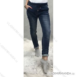 Jeans mit Schnürung Damen (xs-xl) ITALIAN FASHION IM5193D-9009