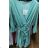 Langarmkleid Damen (uni s-m) ITALIAN FASHION IM920055
