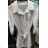 Hemdkleid 3/4 Langarm Damen (UNI S / M) ITALIENISCHE MODE IM920058
