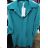 Hemdkleid 3/4 Langarm Damen (UNI S / M) ITALIENISCHE MODE IM920062
