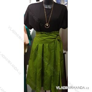 Kleiden Sie Sommer Mode der kurzen Hülse Frauen (uni sl) ITALIENISCHES MODA IM220074