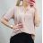 Tunika Bluse 3/4 Langarm Damen (uni m / l) ITALIAN FASHION IM920092
