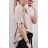 Tunika Bluse 3/4 Langarm Damen (uni m / l) ITALIAN FASHION IM920092