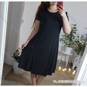 Shirt Damenstreifen mit 3/4 Ärmeln (uni sl) ITALIAN Fashion IM418458
