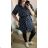 Langarmhemd für Damen in Übergröße (UNI XL-2XL) ITALIENISCHES MODA IM620022
