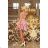 200-10 CHARLOTTE - Exklusives Kleid mit Spitzenausschnitt - lila
