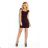 Kleid mit Ärmeln - schwarz 118-5
