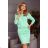 189-1 Sportkleid mit Ausschnitt am Rücken - Mint
