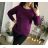 Warmer Damen Strickpullover Langarm (uni L / XL) ITALIAN FASHION IM519JM-5802-18