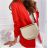 Dünne Feder-Langarmjacke für Damen (uni s-l) ITALIAN FASHION IMC20073