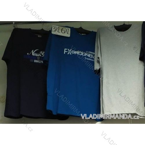 T-Shirt Kurzarm Männer übergroß (3xl-6xl) OBSESS OBS200006
