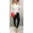Langarmhemd für Damen (uni s-m) ITALIAN FASHION IM920103
