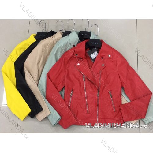 Kunstlederjacke für Damen (UNI S-XL) ITALIAN FASHION IM920CX002-04
