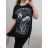 Tunika Kurzarm Damen (Uni L / XXL) TURKISH FASHION TM920110