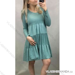 Langarmkleid Damen (UNI S-L) ITALIENISCHE MODE IM520040
