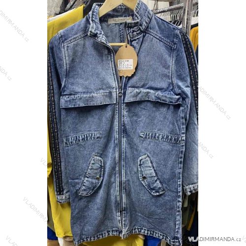 Damen Jeansjacke lang (XS-XL) Re-Dress IM920C138