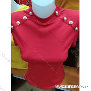 T-Shirt Kurzarm Frauen (uni s / xl) Ungarische Mode MAE20001
