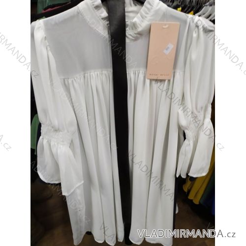 Kleid 3/4 Ärmel Damen (uni s-m) ITALIAN FASHION IM920136
