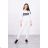 Set mit gelbem Neon-Queen-Print