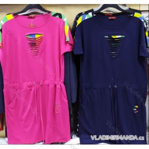Kurzarmkleid Frauen (2XL-5XL) TURKISH FASHION TML20015