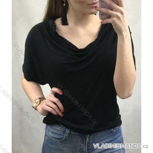 T-Shirt Kurzarm Damen (Uni S / M) ITALIAN FASHION IM2202141
