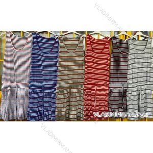 Langes ärmelloses Kleid Summer Ladies Striped (uni sl) ITALIENISCHER MODUS IM719722