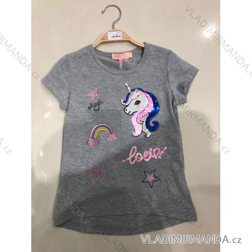T-Shirt Kurzarm Kinder jugendliche Mädchen (4-12 Jahre) SEA2052639