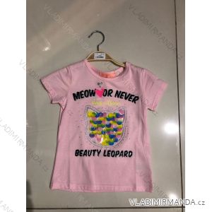 Kurzarm-T-Shirt für Mädchen (3-8 Jahre) SEA2046094
