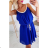 Sommerkleid für Damen Schultergurte (uni sl) ITALIENISCHER MODUS IM417188