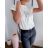 T-Shirt Kurzarm Frauen (Uni s / m) polnische Mode PMK20004
