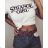 T-Shirt Kurzarm Frauen (uni s / m) Polish FASHION PMK20016
