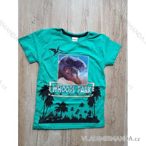 T-Shirt 3D änderndes Bild eines Dinosauriers. Kurzarm Kinder Jugend Jungen (128-164) TURKISH FASHION TVF20021