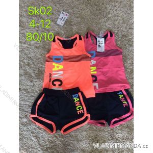 Set Sommer Tank Top und Shorts Kinder Teen Girls (4-12 Jahre) SAD SAD20SK02