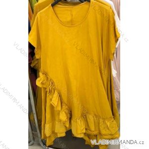 Kleid mit 3/4 Ärmeltasche für Damen (uni sl) ITALIAN Fashion IM3181746