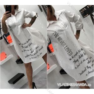 Kleid mit 3/4 Ärmeltasche für Damen (uni sl) ITALIAN Fashion IM3181746