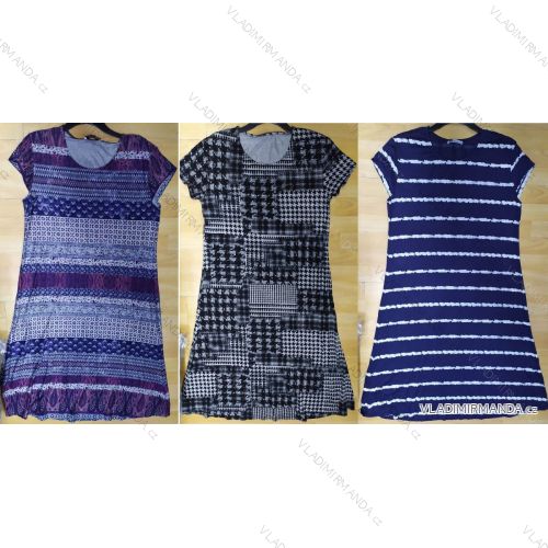 Kurzarmkleid Frauen (46-52) TURKISH FASHION TML20051
