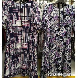 Kleid Kurzarm Damen übergroß (44-52) POLISH FASHION PME20015
