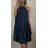 Kleid mit 3/4 Ärmeltasche für Damen (uni sl) ITALIAN Fashion IM3181746