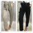 Lange Taillenhose der Frauen (uni s/m) ITALSKá MóDA IM920144