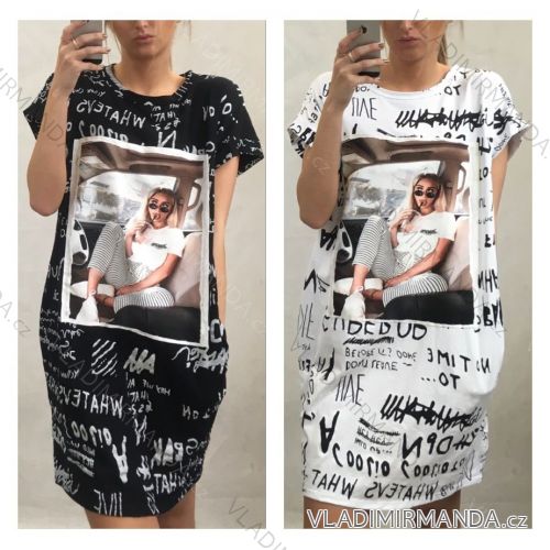 Marilyn Summer Slim Kleid (uni s / m) ITALIENISCHER MODUS IM920099