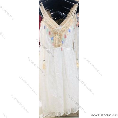 Kleid mit 3/4 Ärmeltasche für Damen (uni sl) ITALIAN Fashion IM3181746