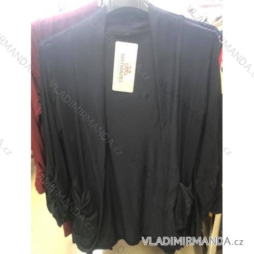 Jacke Strickjacke 3/4 Langarm leichte Damen (uni s-m) ITALIAN FASHION IMM200478