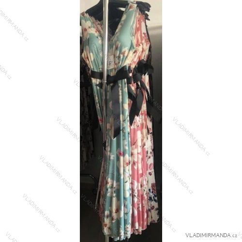 Kleid mit 3/4 Ärmeltasche für Damen (uni sl) ITALIAN Fashion IM3181746